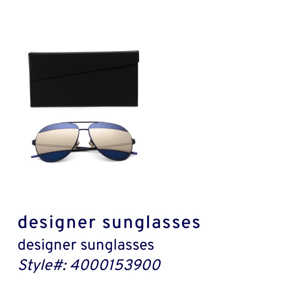 Women’s brand new Dior sunglasses.